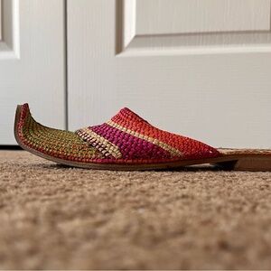 Medieval Moroccon women’s style slippers
